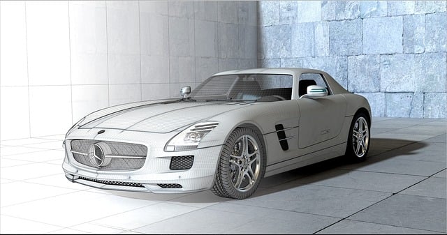 Free amg mercedes sls illustration