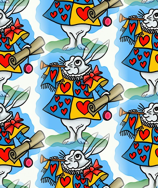Free seamless repeating tiling illustration