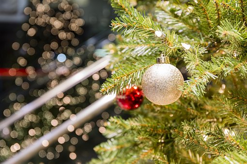 Jul, Dekoration, Glas Ornament, Glas