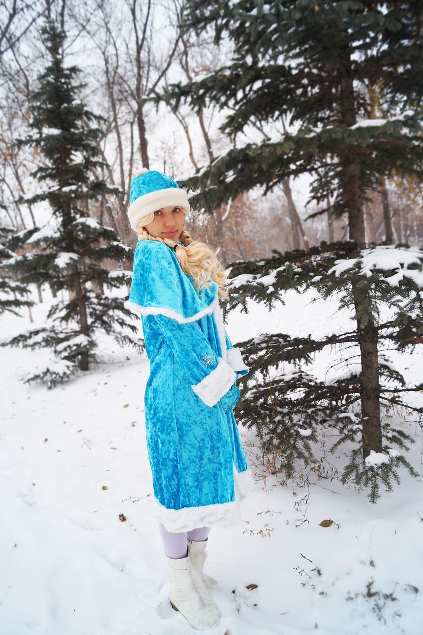 Snow Maiden Costume New Year - Free photo on Pixabay - Pixabay