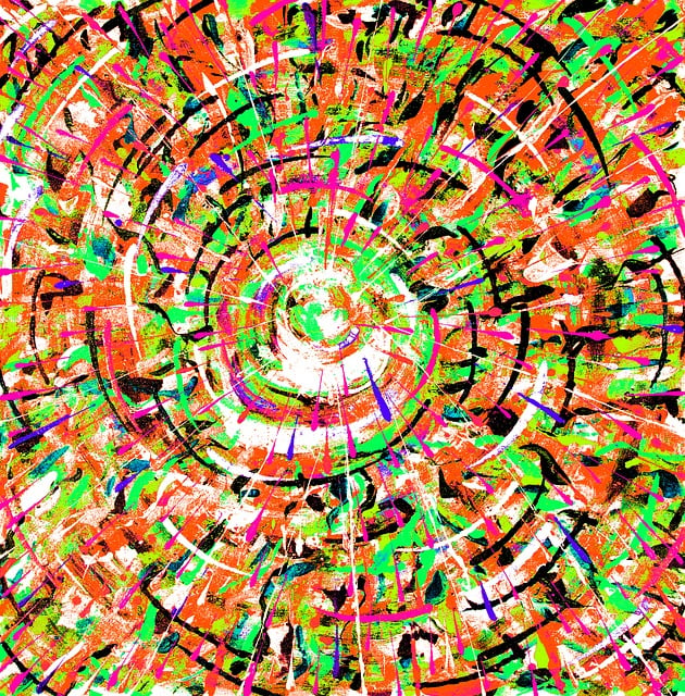Free modern contemporary art illustration