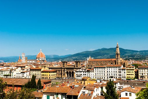 Firenze, Sol, Ferie, Skyer, Himmel