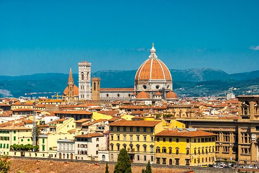 Firenze, Sol, Ferie, Skyer, Himmel