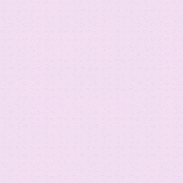 Free template pink hearts illustration