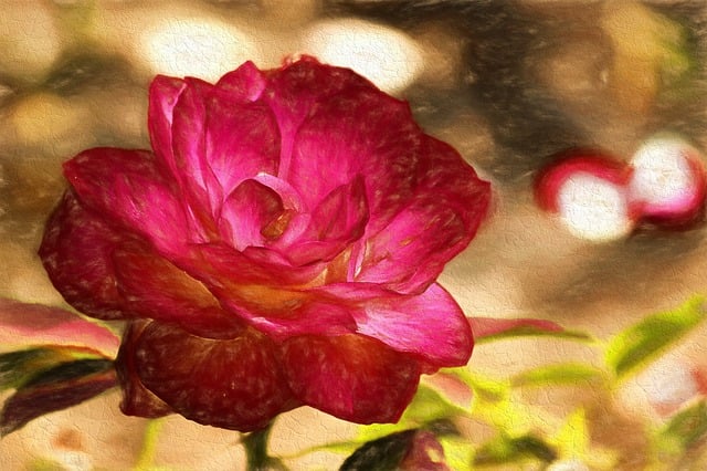 Free painting oil painting photo painting illustration