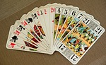playing cards, tarot, game