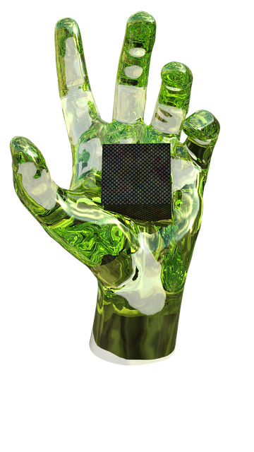 Free sculpture glass to form illustration
