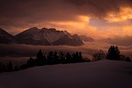 landscape, wintry, winter