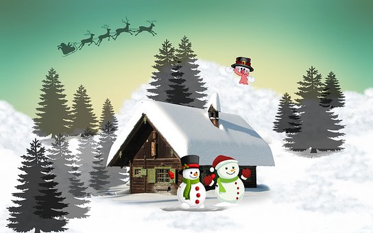 Arte, Invierno, Navidad, Feliz Navidad