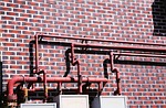 iron pipes, plumbing, vent pipe
