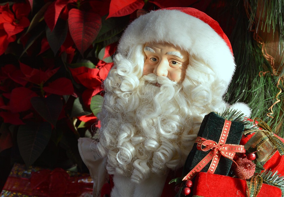Santa Claus Christmas Presents Gifts Winter Xmas