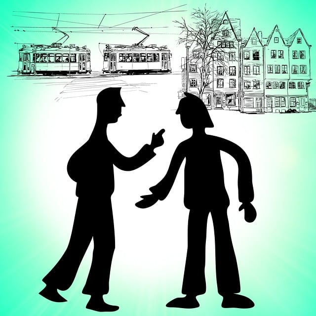 Free fight quarrel criticize illustration