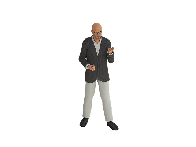 Download free HD stock image of Man Gesture Free man gesture presentation illustration