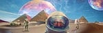 space, astronaut, trippy