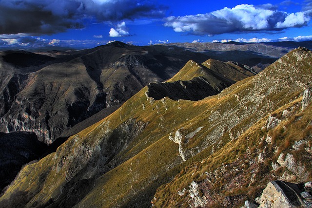 Berg, Oben, Natur, Felsen, Landschaft