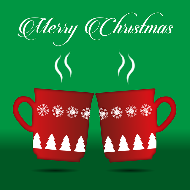 Free mulled claret cup christmas vector