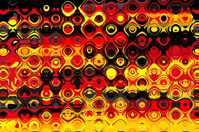 Free germany to dye effect illustration