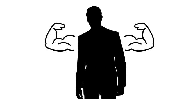 Free man suit hero illustration