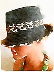 watercolor, drawing, woman