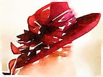 watercolor, drawing, woman