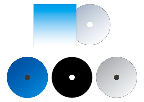 Cd, Ilustración, Vector, Dibujo