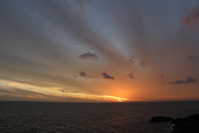 Free Sunset Beach photo and picture