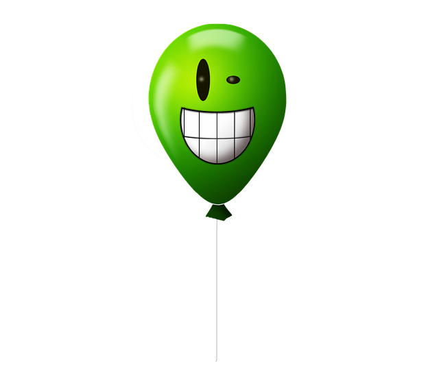Free emoticon balloon crazy illustration