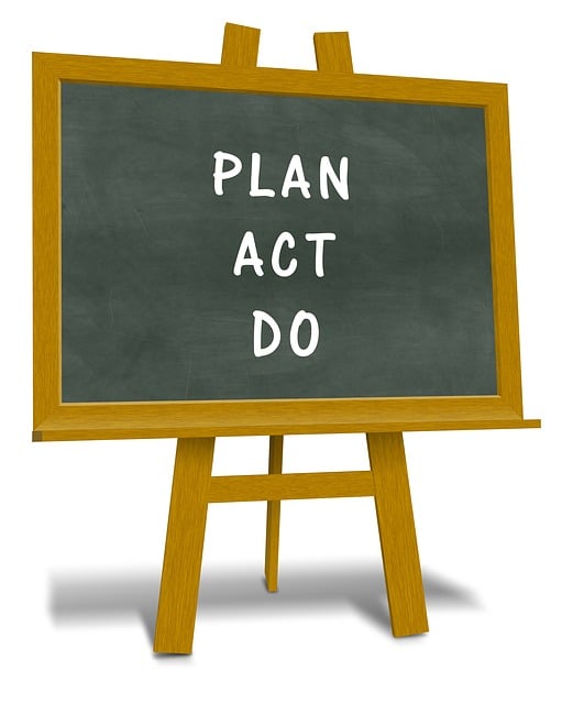 Free blackboard process business illustration