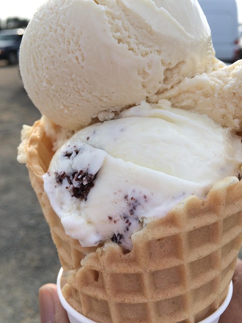 Eis, Kegel, Eistüte, Dessert