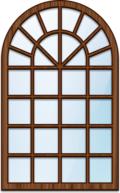 Free window wood pane illustration