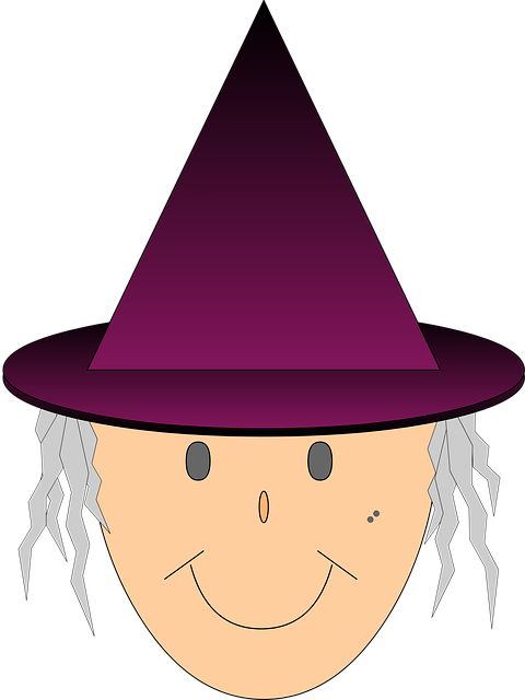Download free HD stock image of Witch Wizard Free witch wizard helloween illustration