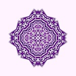 mandala, purple, mandalas