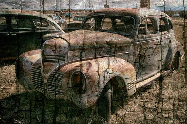 Free retro look shabby vintage illustration