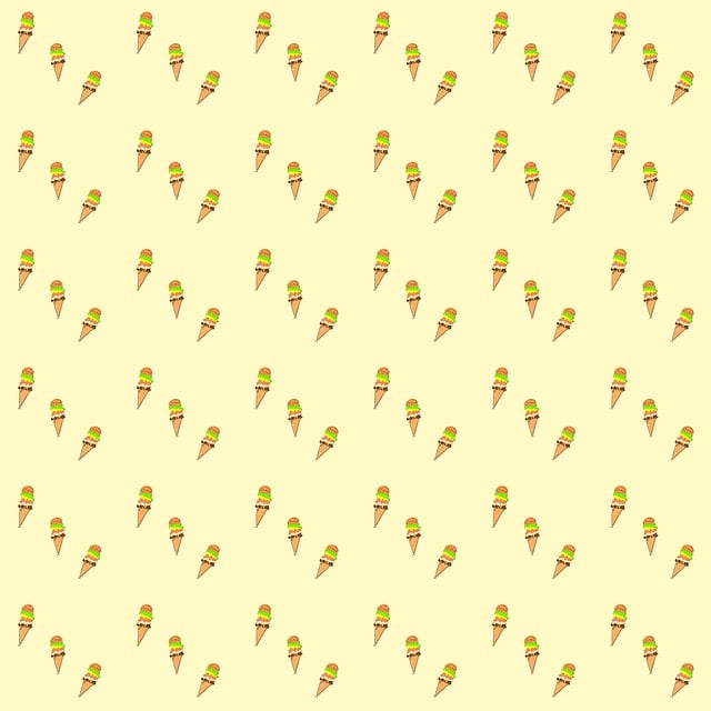 Free template ice cream background illustration