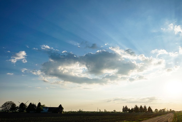 Molen, Veld, De Lente, Oud, Vuurraderen