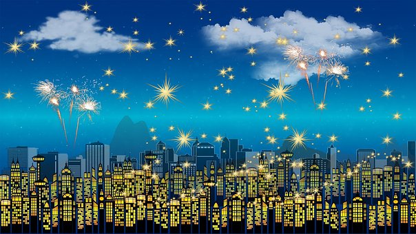 Feliz Año Nuevo, Día Festivo, Fiestas
