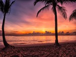 dominican republic, sunrise, dawn