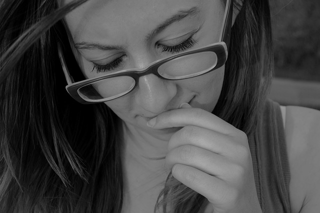 Free Woman Thinking photo and picture