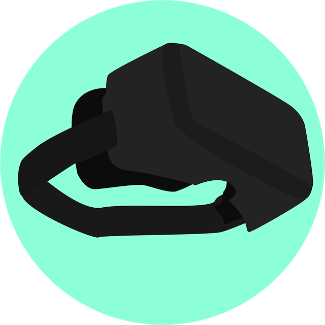 Free vr virtual reality simulation vector