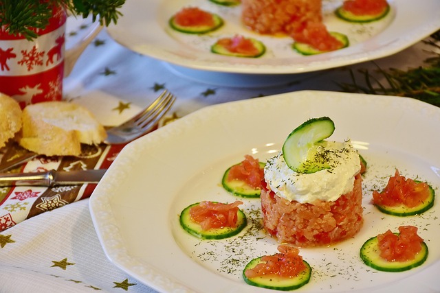 Free Salmon Salmon Tartar photo and picture