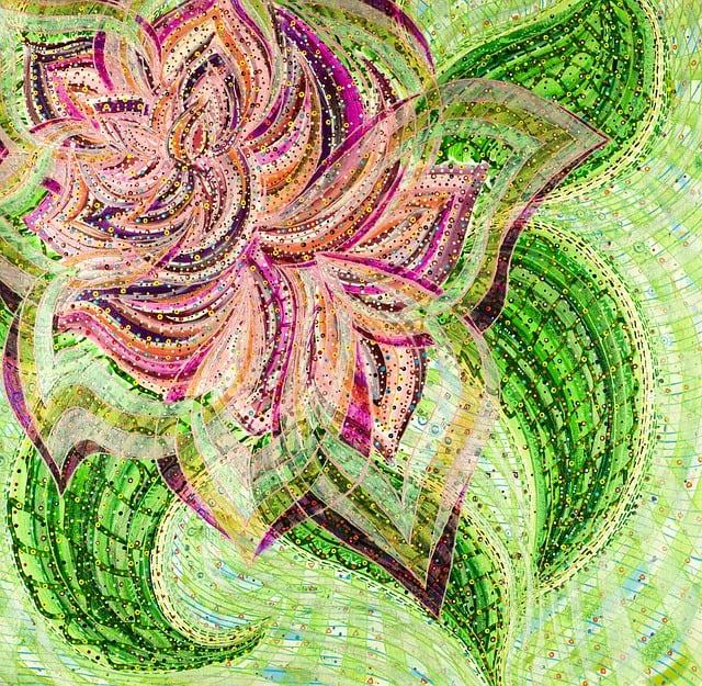 Vistoso, Diseño, Acrílico, Lienzo