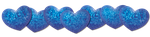 heart, border, shimmer