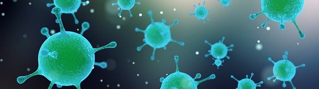 Free virus bacteria germs illustration