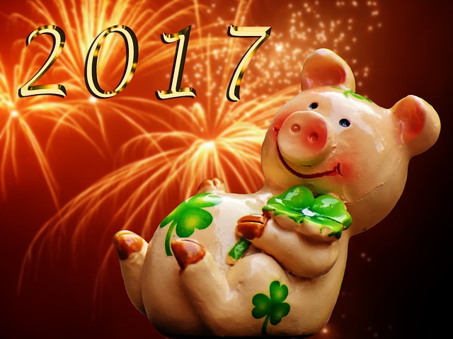 Free happiness piggy lucky pig illustration