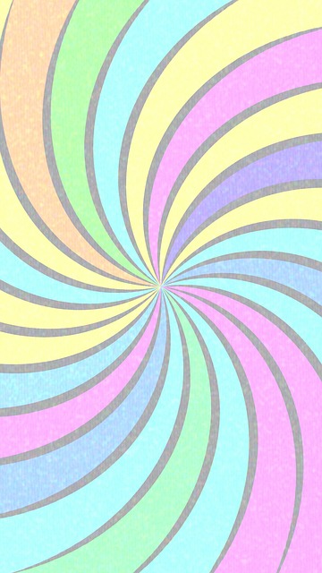 Struktur, Pastel, Farverig, Spiralformet