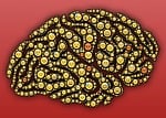 emoji, brain, emoticons
