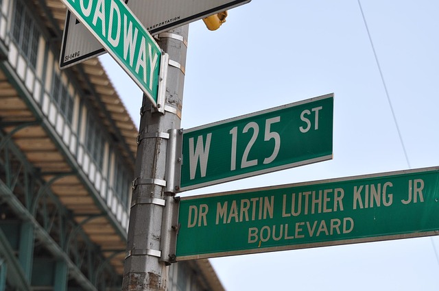 Free Martin Luther King 125Th Street photo and picture
