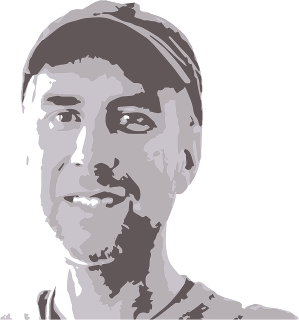 Free Person Face vector and picture