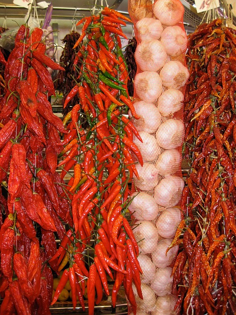 Comida, Pimentas, Vegetal, Vermelho