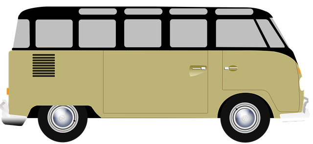 Free vanagon volkswagon nature illustration